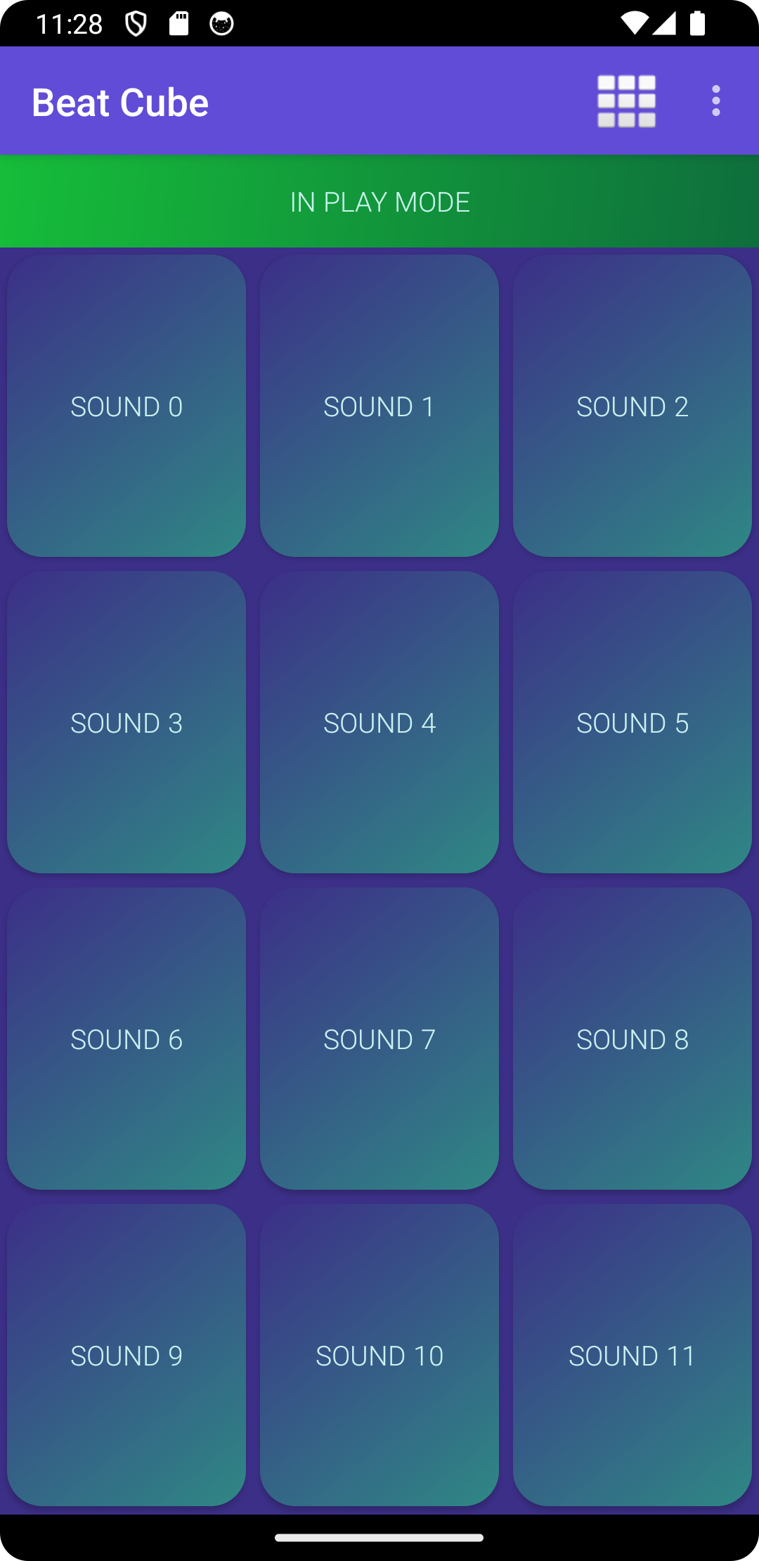 BeatCube play mode